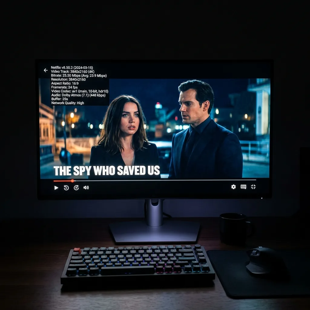 Firefly机场Netflix 4K加载画质实况
